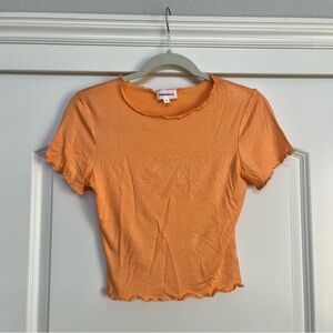 Superdown Revolve Cropped Shirt